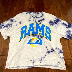 LA Rams Tshirt Tie Dye